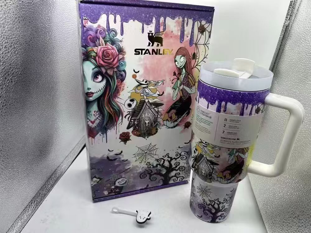 Alwin China RTS 40oz New Stanley with Gift Box Stitch Hellokitty Jennie Dragon Ball Hot Sale