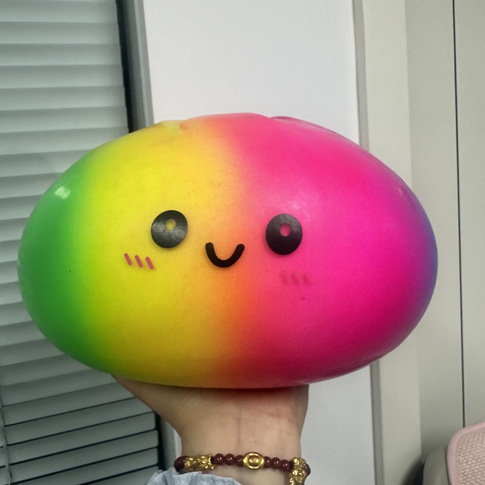 Alwin China RTS New Giant Dumpling Squishy Toy 9cm 15cm 25cm Mixed Color with Basket Hot Sale