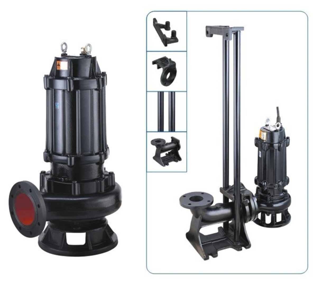 TQW Submersible Sewage Pump can used together with Coupler, and controller