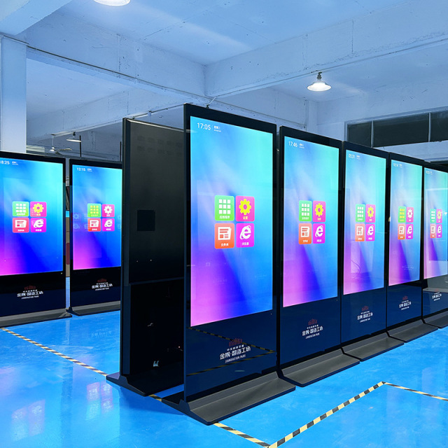 65inch Floor Stand Digital Signage Screen Totem For Advertising