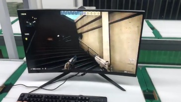 27吋曲面240Hz遊戲顯示器