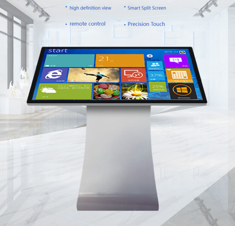 Horizontal Self service All in One Information Kiosk