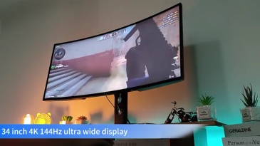 34inch UHD Flat E-Sports Gaming Monitor