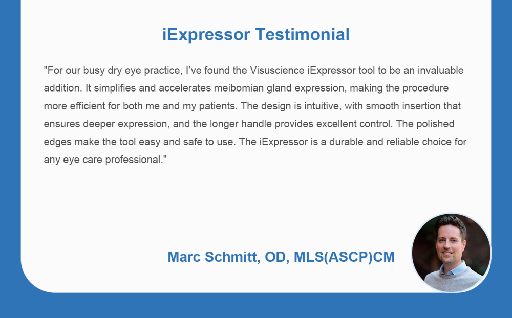 iExpressor meibomian gland expression forcep VMF-100