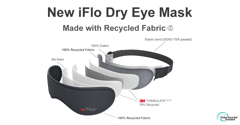 USB Heating Dry Eye Mask iFlo