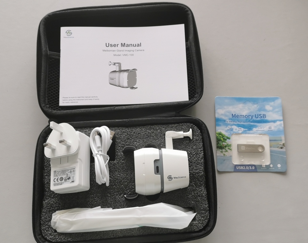 Dry Eye Screening Pack – QuikVue + MeiboVue + Smartphone + VisuDoc