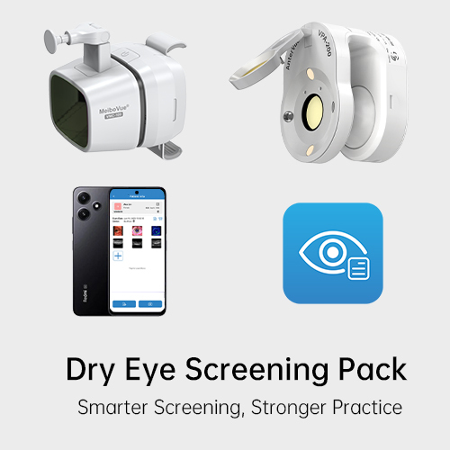 Dry Eye Screening Pack – AnterVue + MeiboVue + Smartphone + VisuDoc
