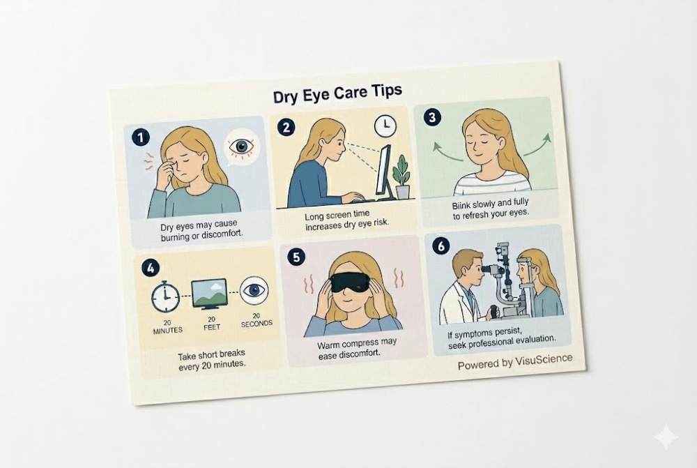Dry Eye Screening Event Card