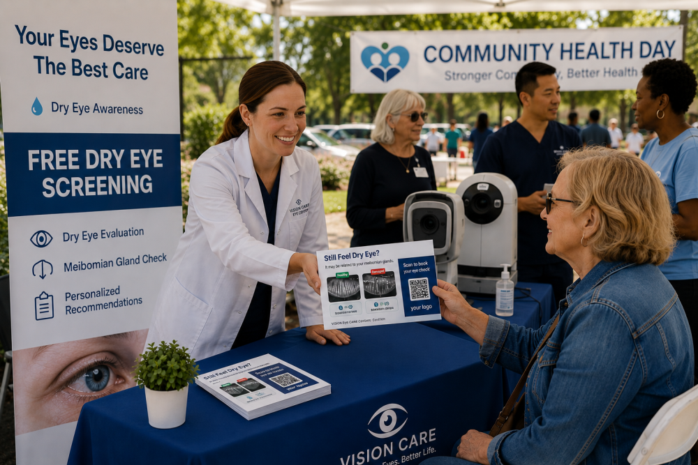 Dry Eye Screening Event Card