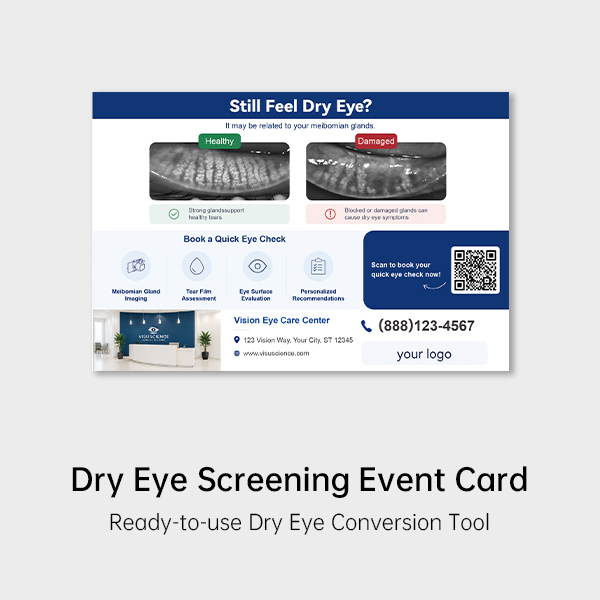 Dry Eye Screening Event Card