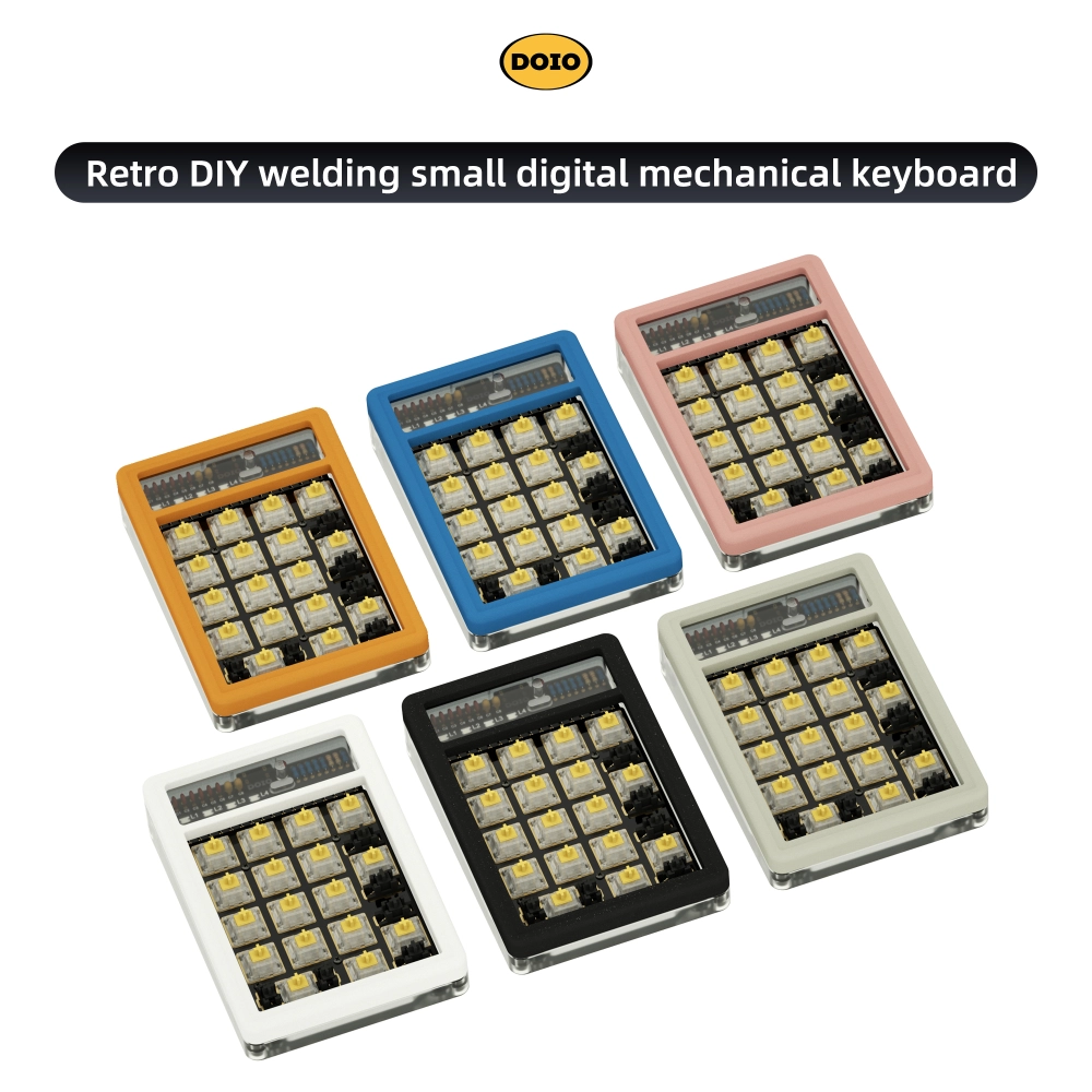 Programmable Line Keys 17 keys Programmable Multifunction Mechanical keyboard