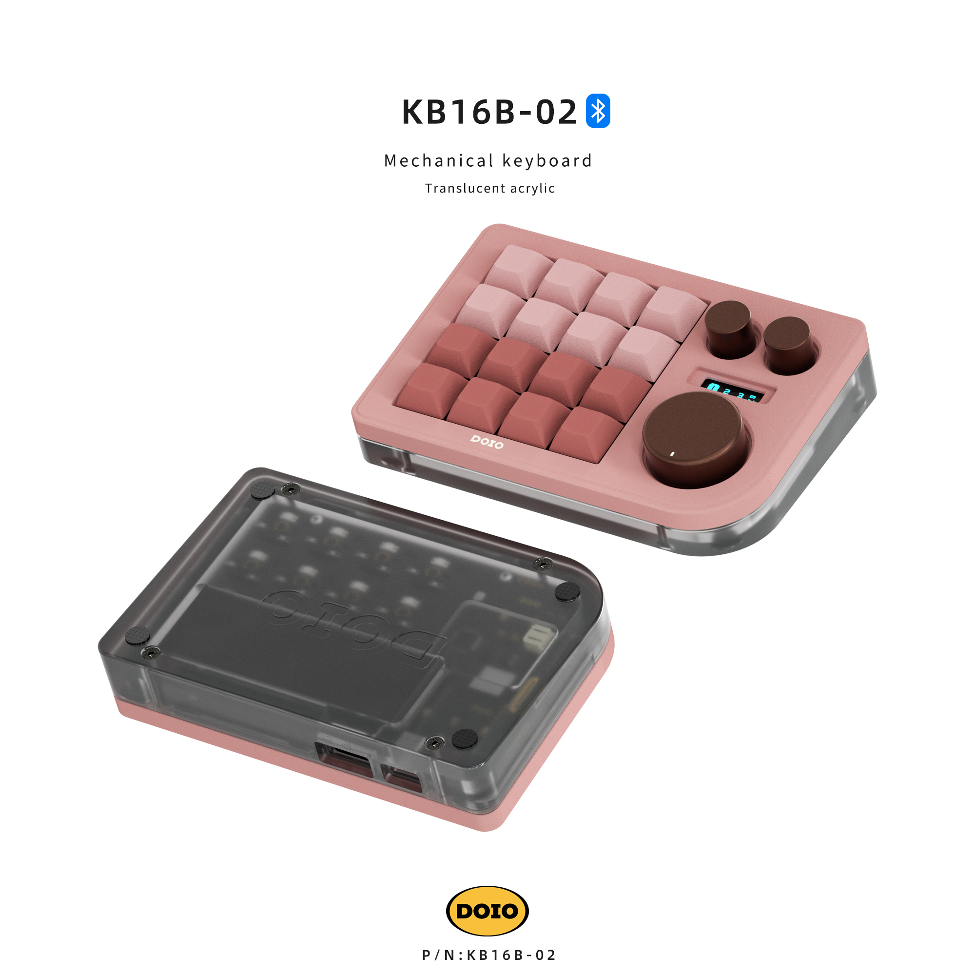 16 keys Programmable Multifunction Mechanical keyboard Version