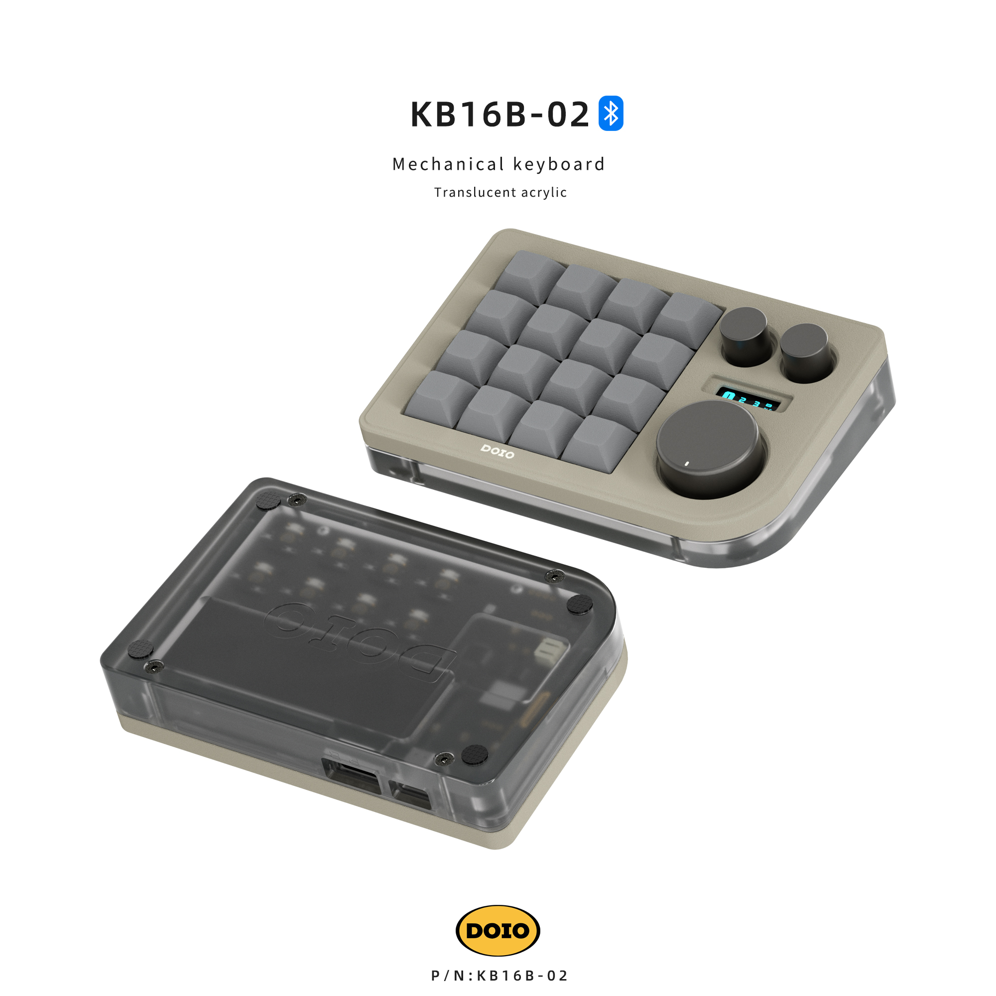 16 keys Programmable Multifunction Mechanical keyboard Version