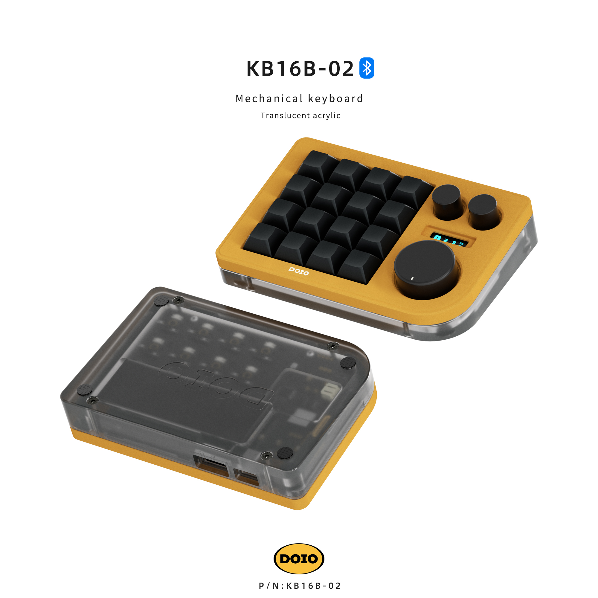 16 keys Programmable Multifunction Mechanical keyboard Version