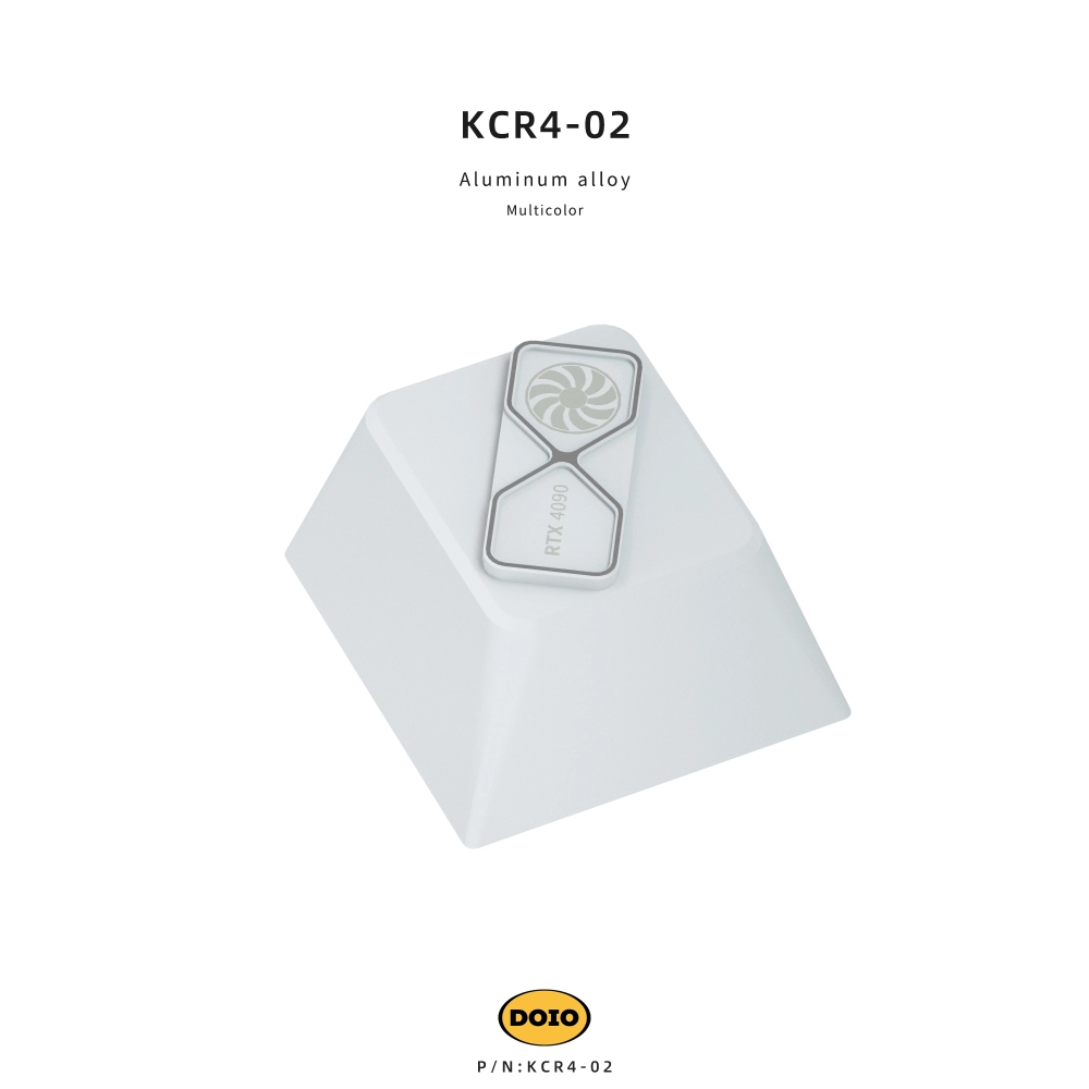 Card Key Caps aluminum alloy graphics card style personalized key caps