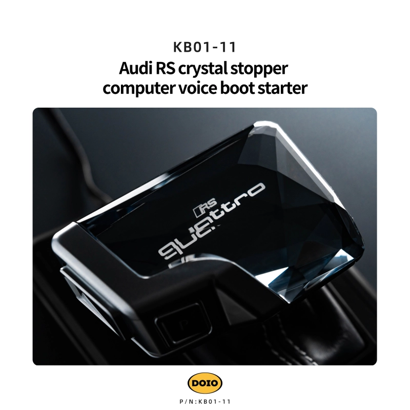 Audi RS crystal stopper computer voice boot starter