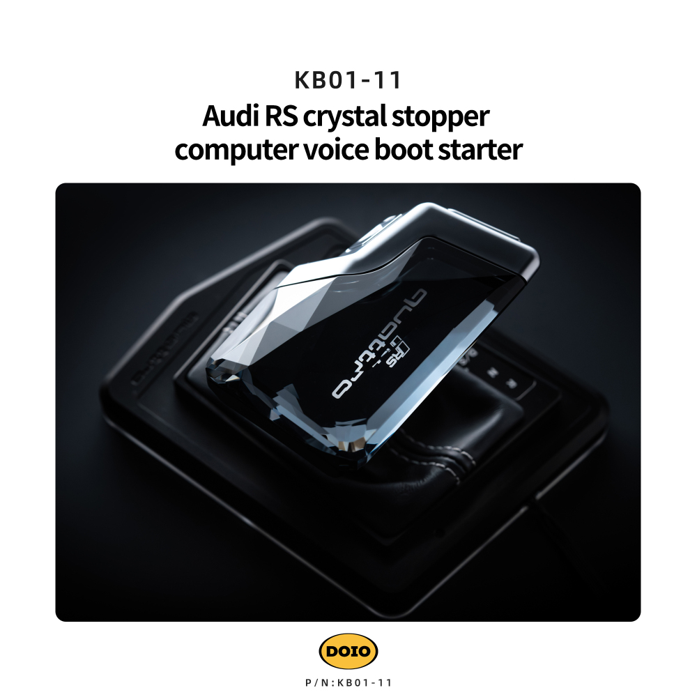 Audi RS crystal stopper computer voice boot starter