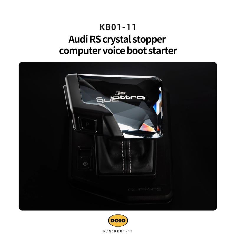 Audi RS crystal stopper computer voice boot starter