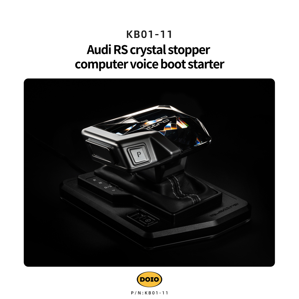 Audi RS crystal stopper computer voice boot starter