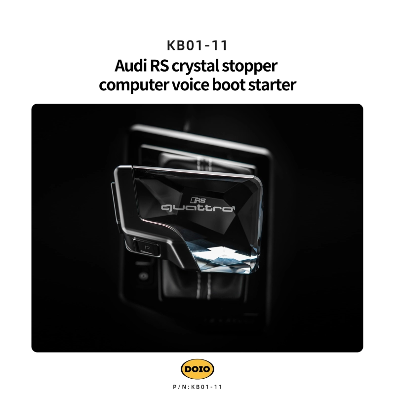 Audi RS crystal stopper computer voice boot starter