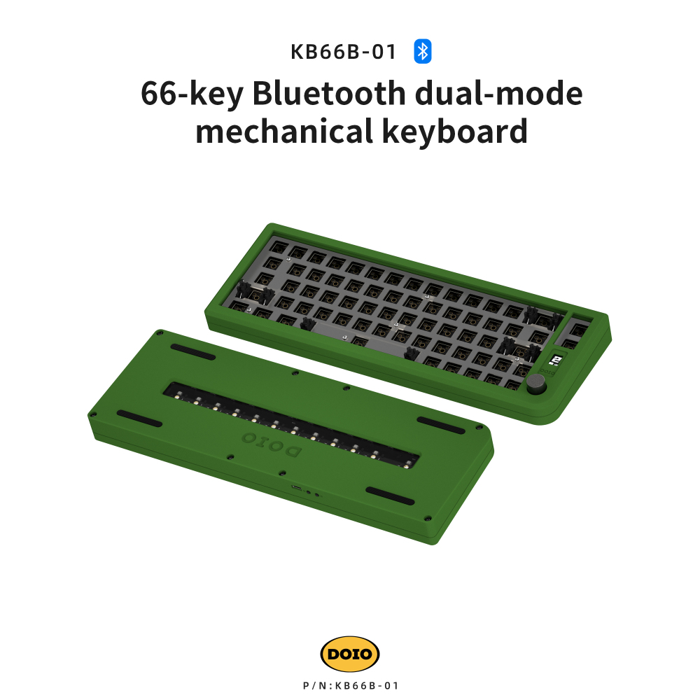 66-key Bluetooth dual-mode mechanical keyboard