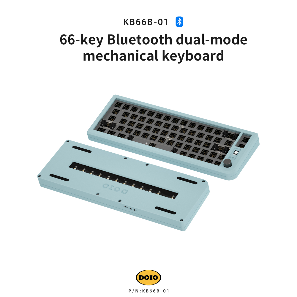 66-key Bluetooth dual-mode mechanical keyboard