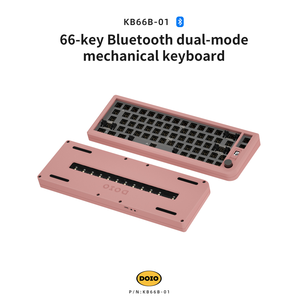 66-key Bluetooth dual-mode mechanical keyboard