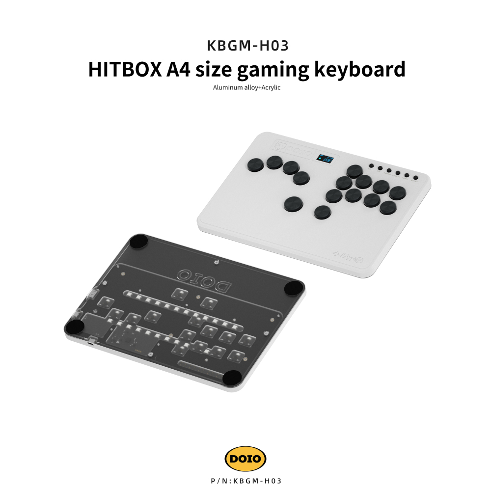 HITBOX A4 size gaming keyboard