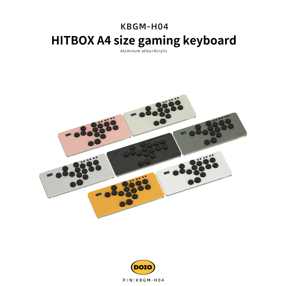 HITBOX A4 size gaming keyboard KBGM-H04