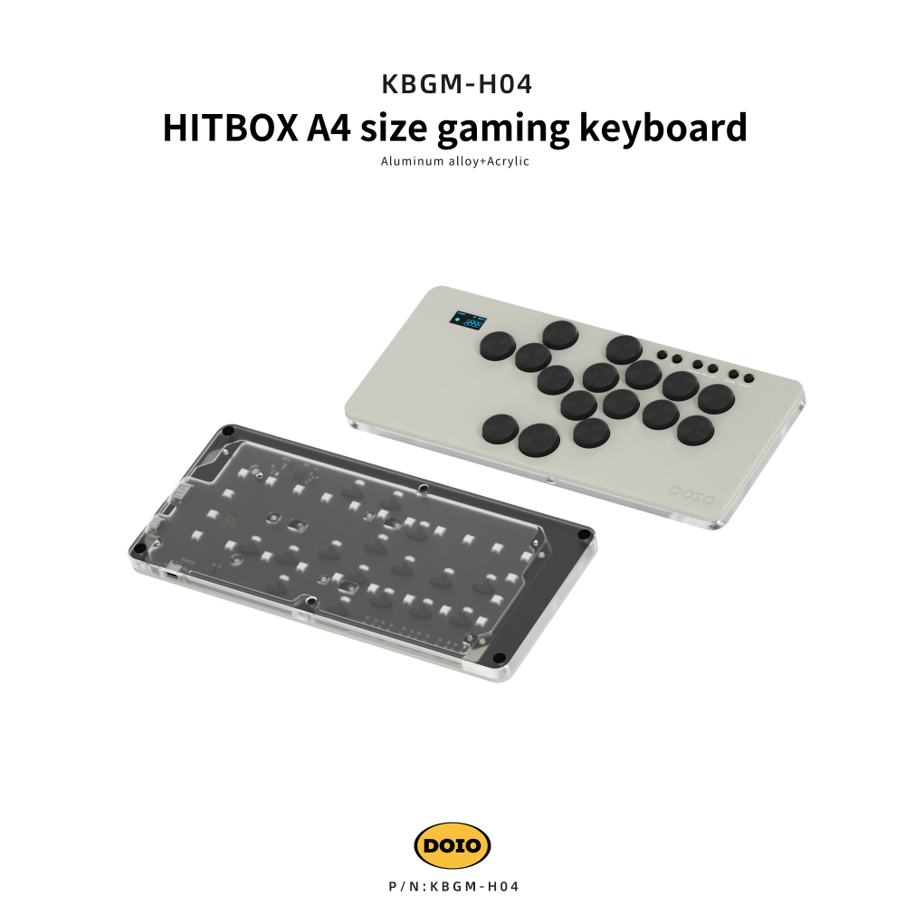 HITBOX A4 size gaming keyboard KBGM-H04