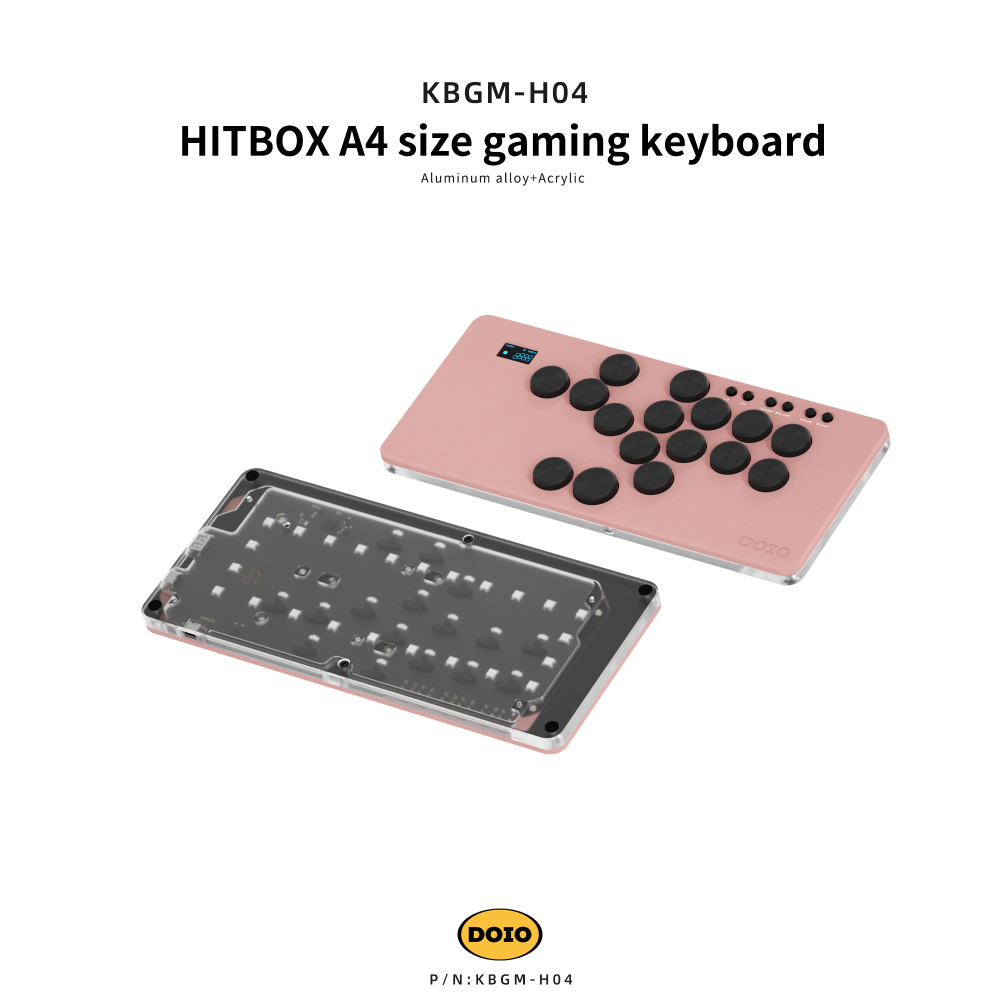 HITBOX A4 size gaming keyboard KBGM-H04