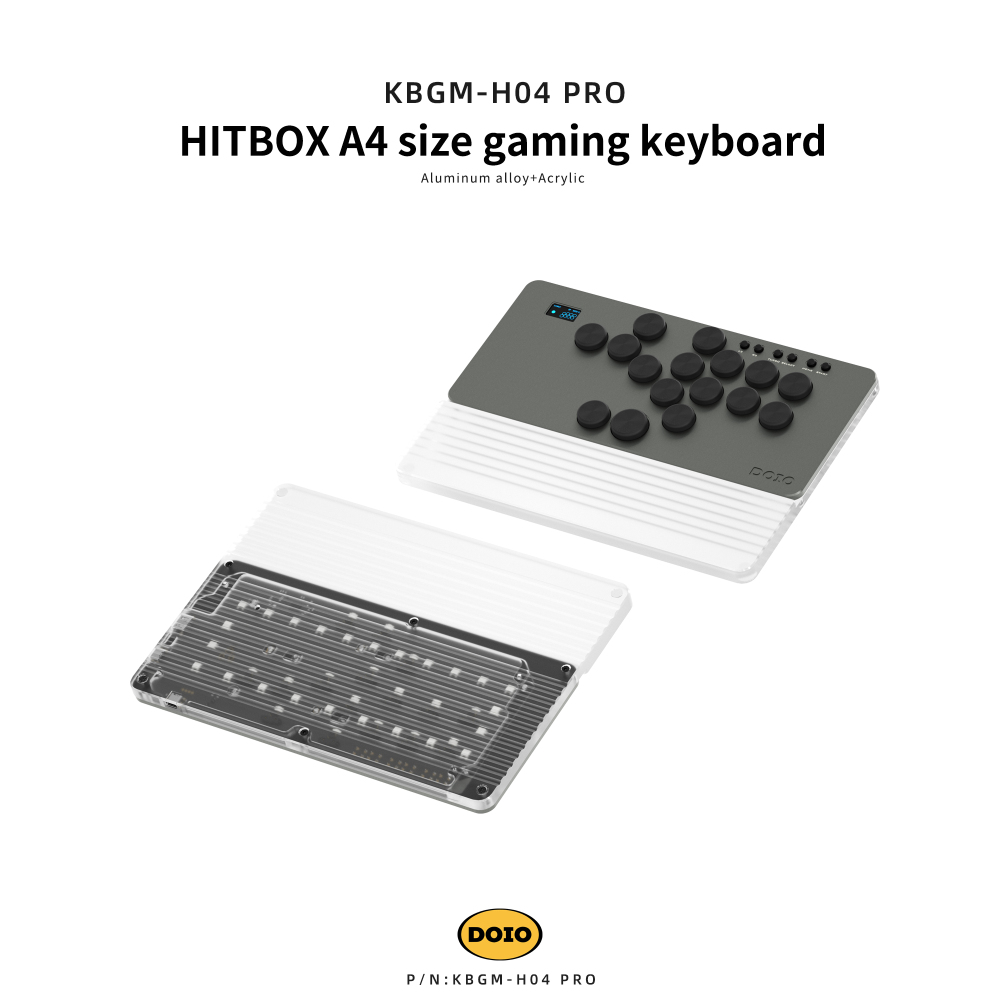 HITBOX A4 size gaming keyboard KBGM-H04