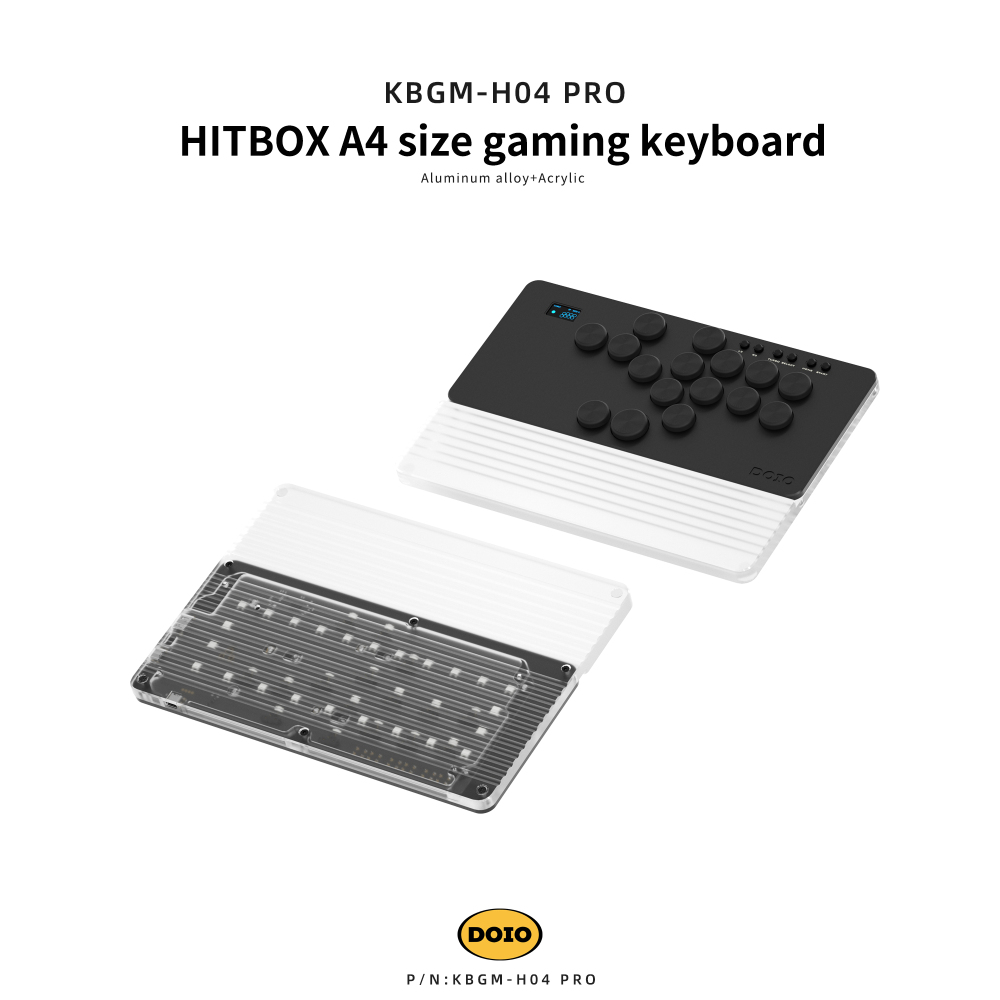 HITBOX A4 size gaming keyboard KBGM-H04