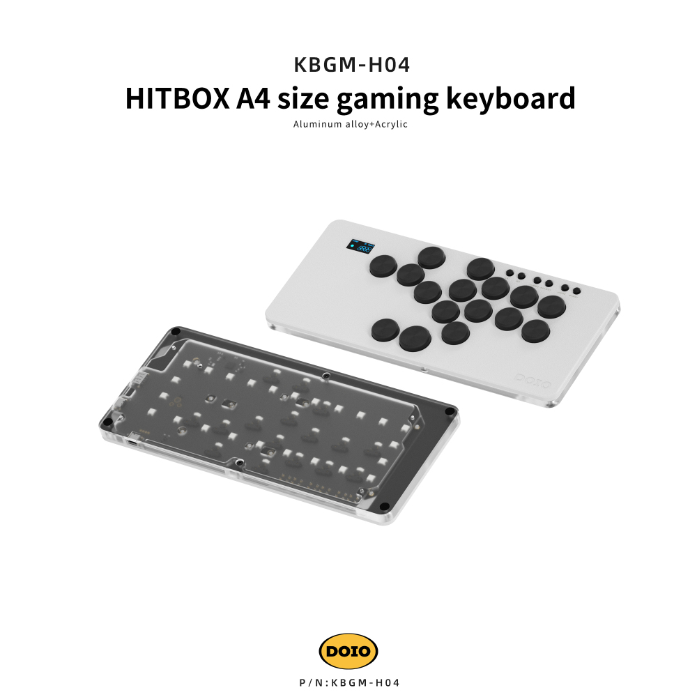 HITBOX A4 size gaming keyboard KBGM-H04