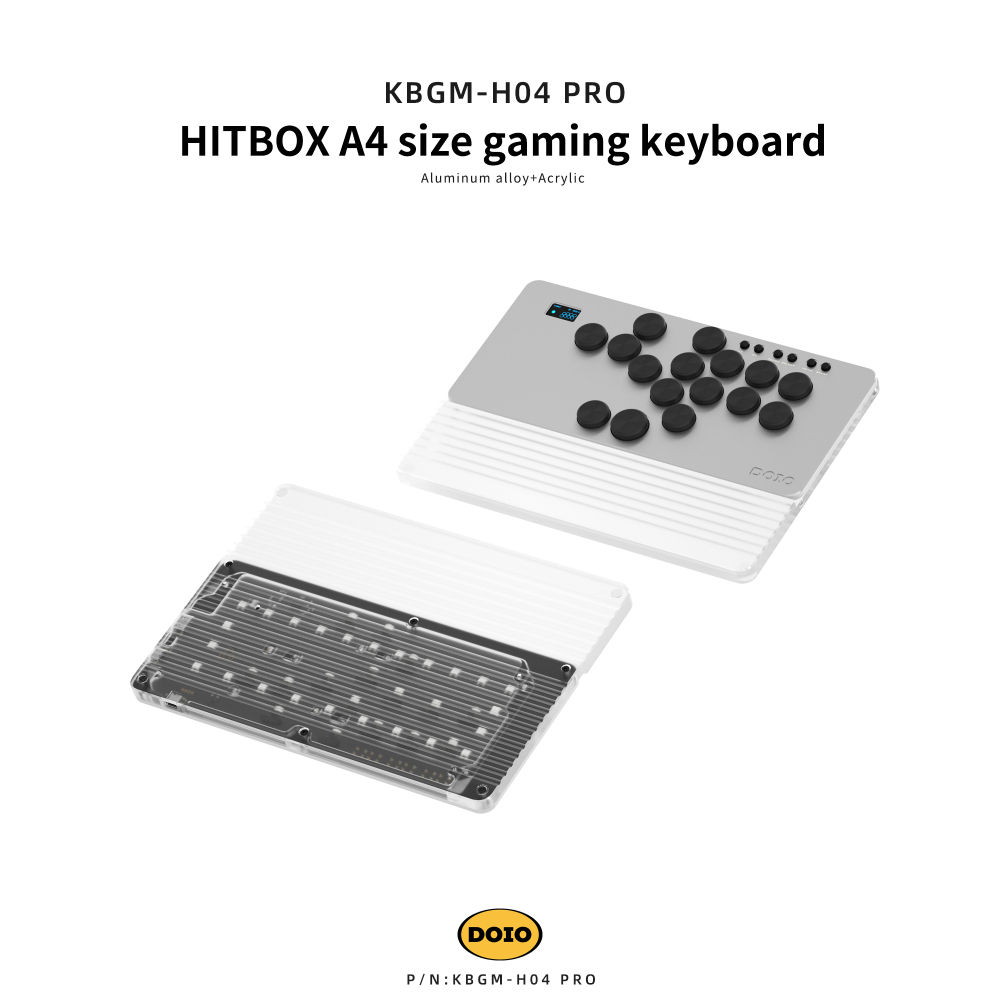 HITBOX A4 size gaming keyboard KBGM-H04