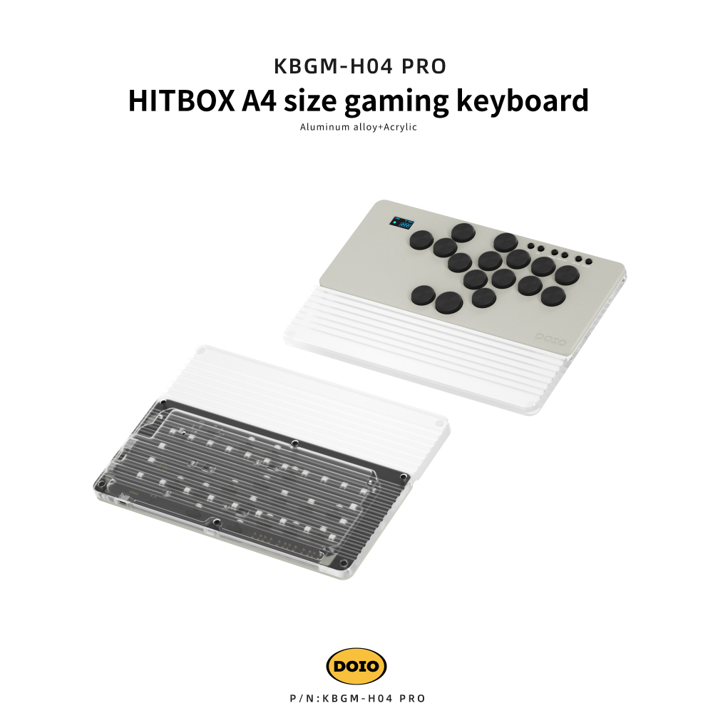 HITBOX A4 size gaming keyboard KBGM-H04