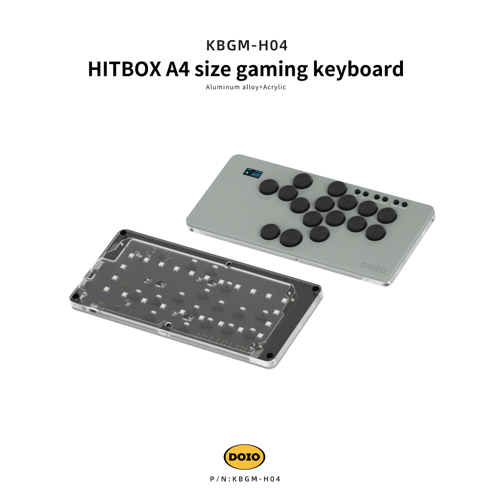 HITBOX A4 size gaming keyboard KBGM-H04