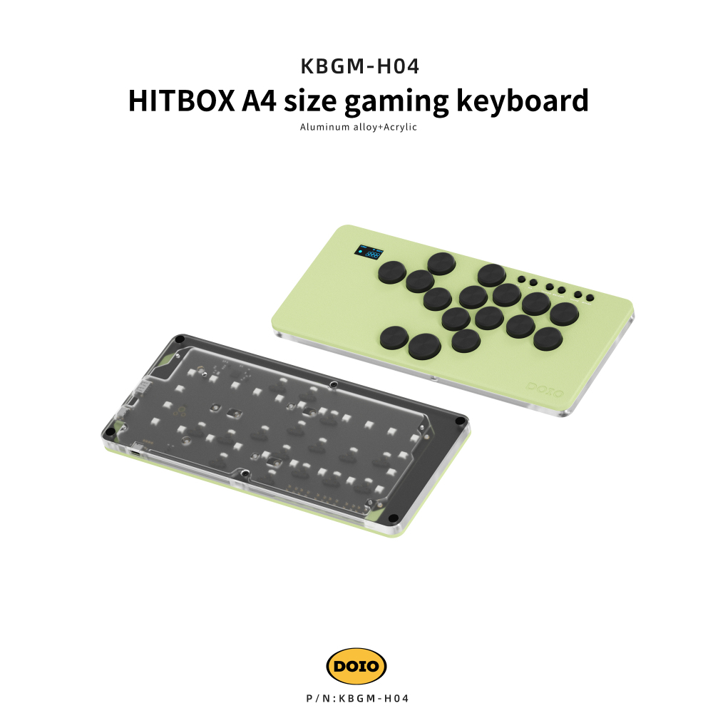 HITBOX A4 size gaming keyboard KBGM-H04