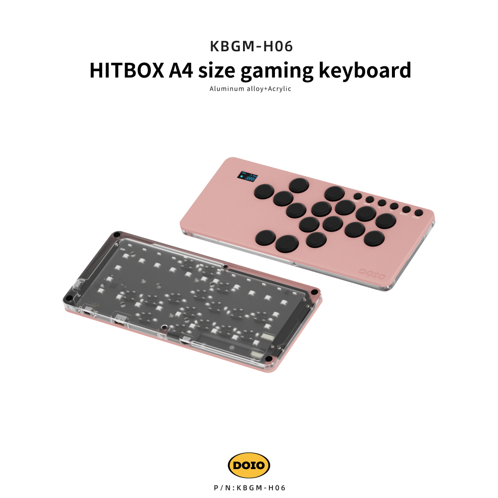 HITBOX A4 size gaming keyboard KBGM-H06