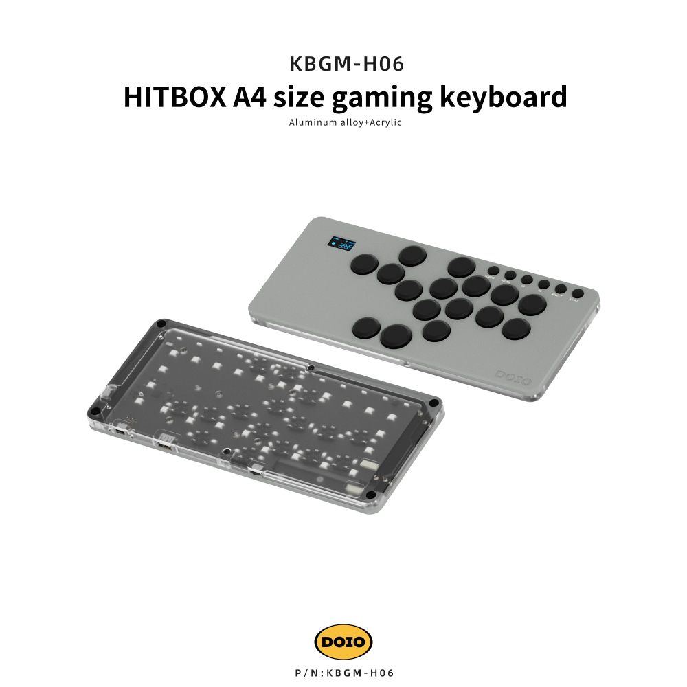 HITBOX A4 size gaming keyboard KBGM-H06