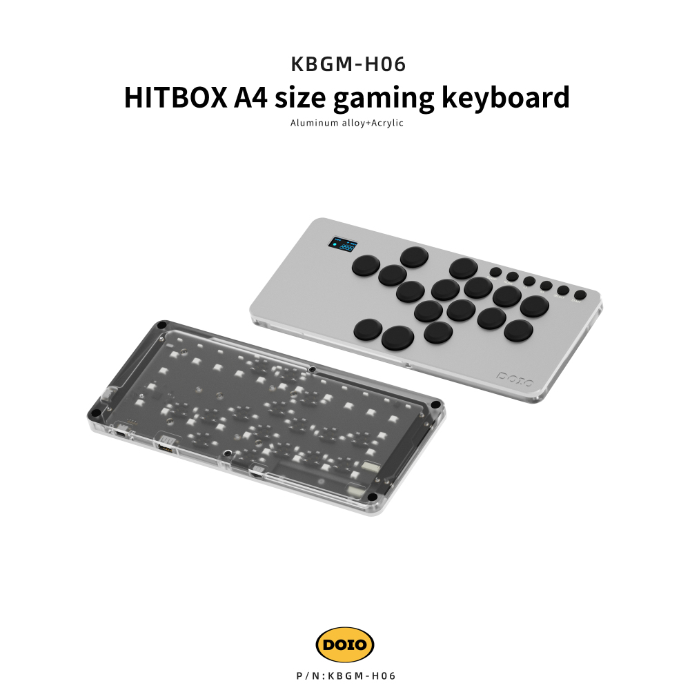 HITBOX A4 size gaming keyboard KBGM-H06