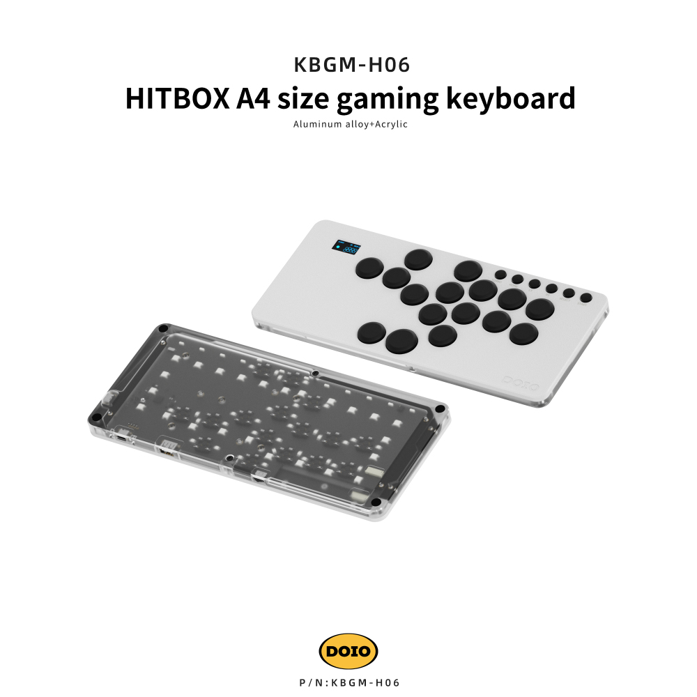 HITBOX A4 size gaming keyboard KBGM-H06