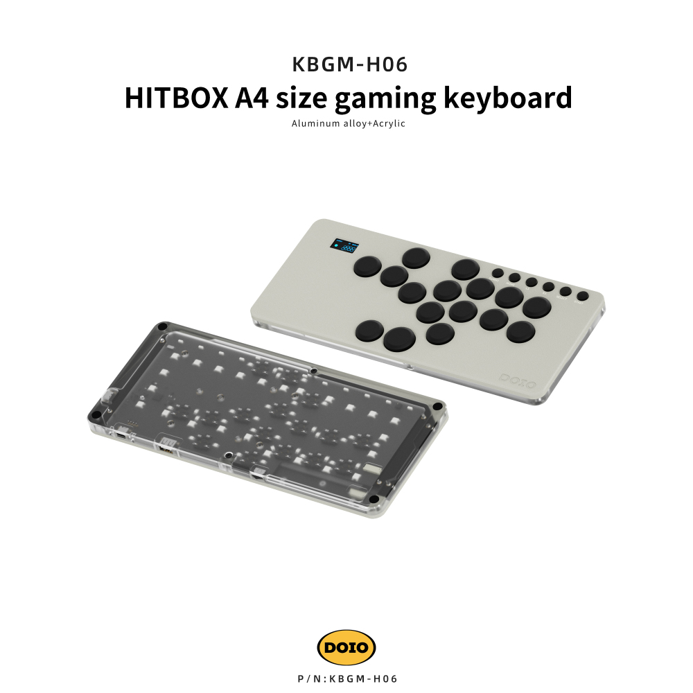 HITBOX A4 size gaming keyboard KBGM-H06