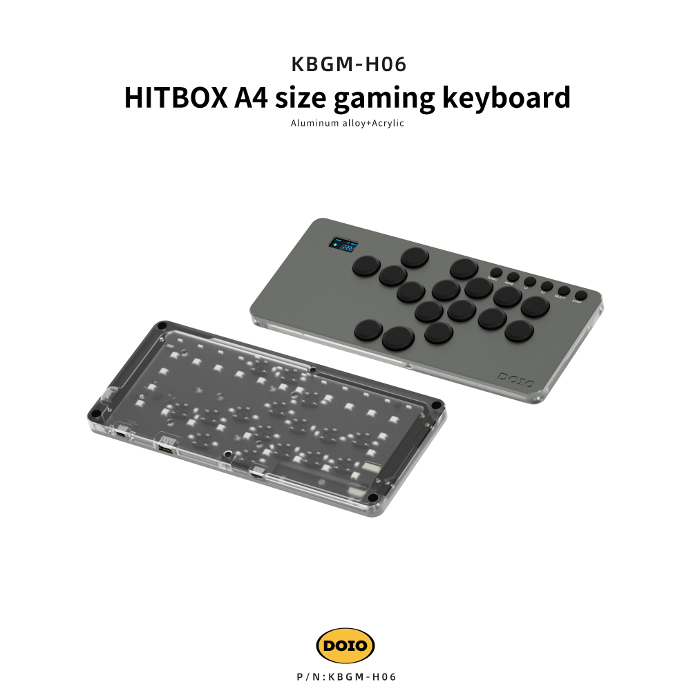HITBOX A4 size gaming keyboard KBGM-H06