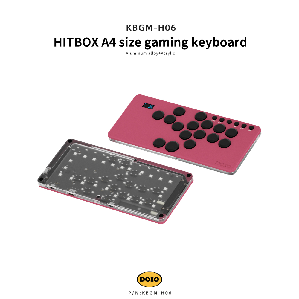 HITBOX A4 size gaming keyboard KBGM-H06