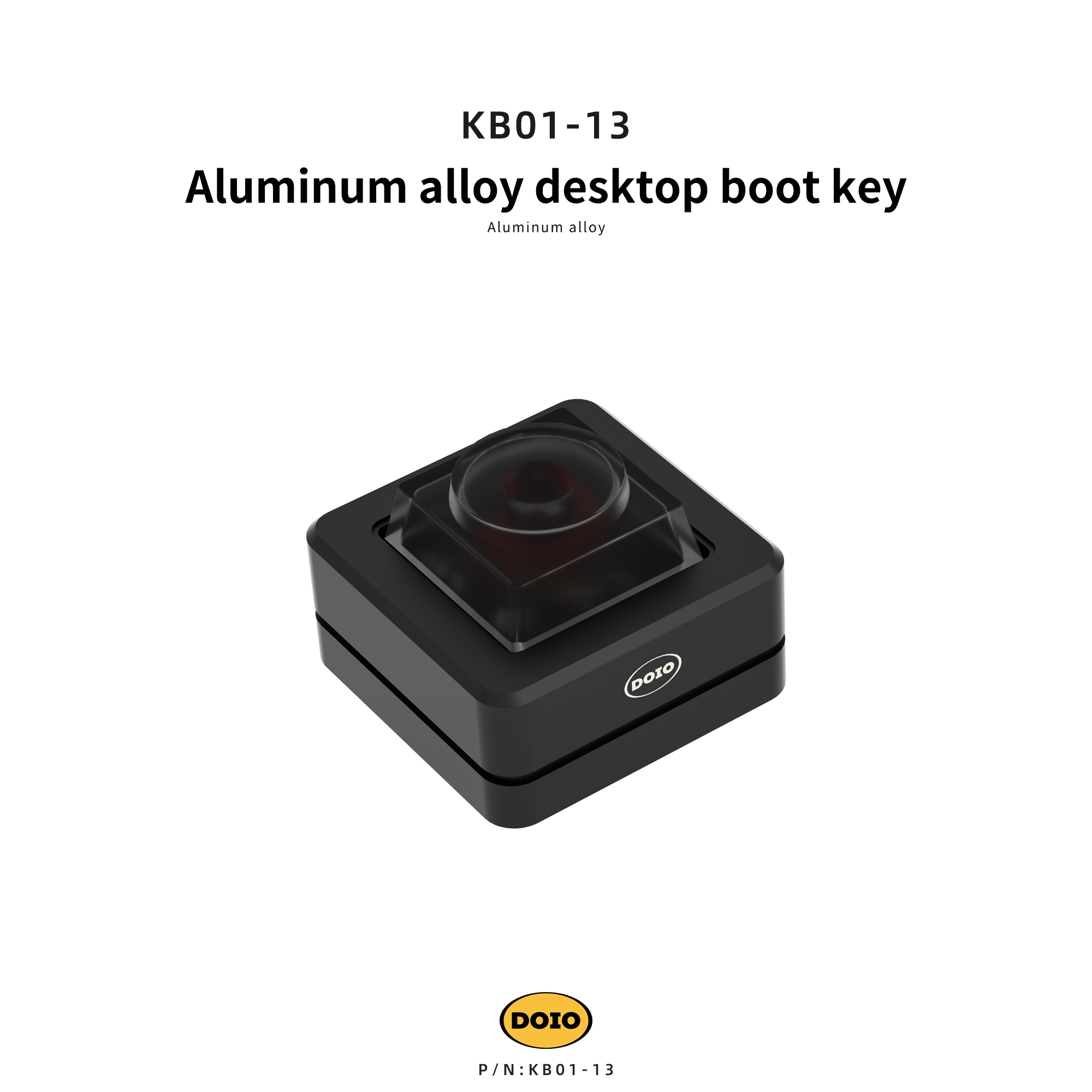 Aluminium alloy Desktop boot key KB01-13