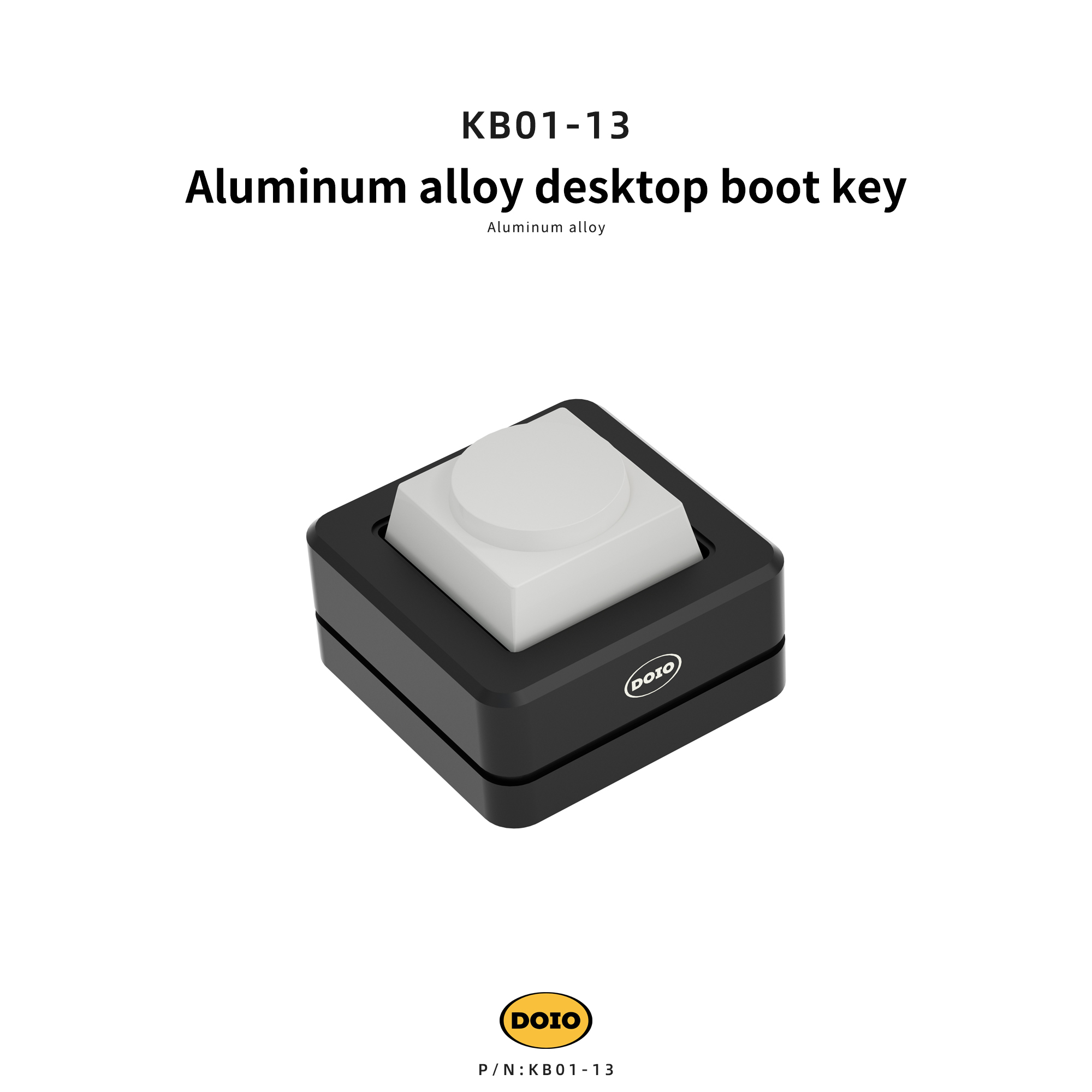 Aluminium alloy Desktop boot key KB01-13