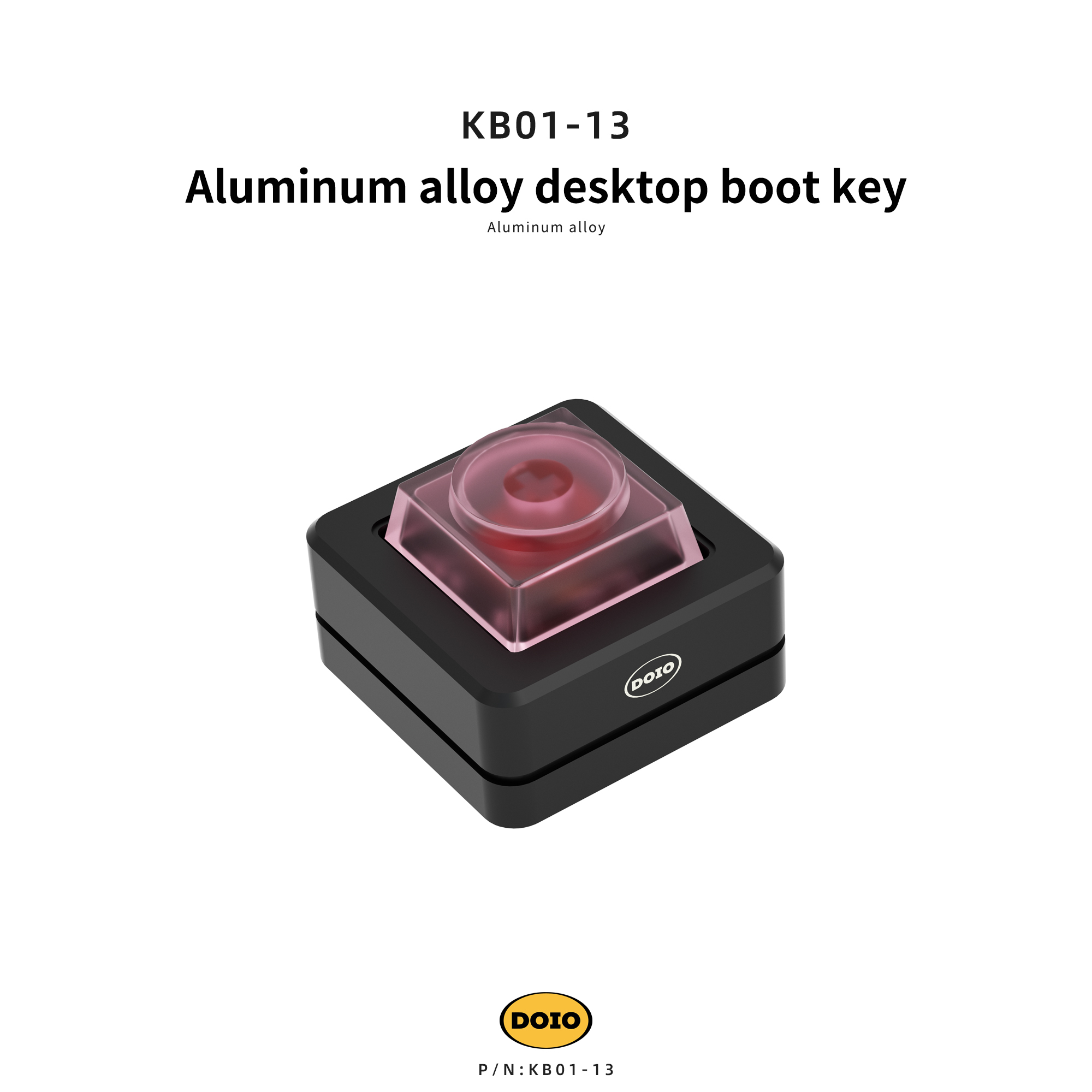 Aluminium alloy Desktop boot key KB01-13