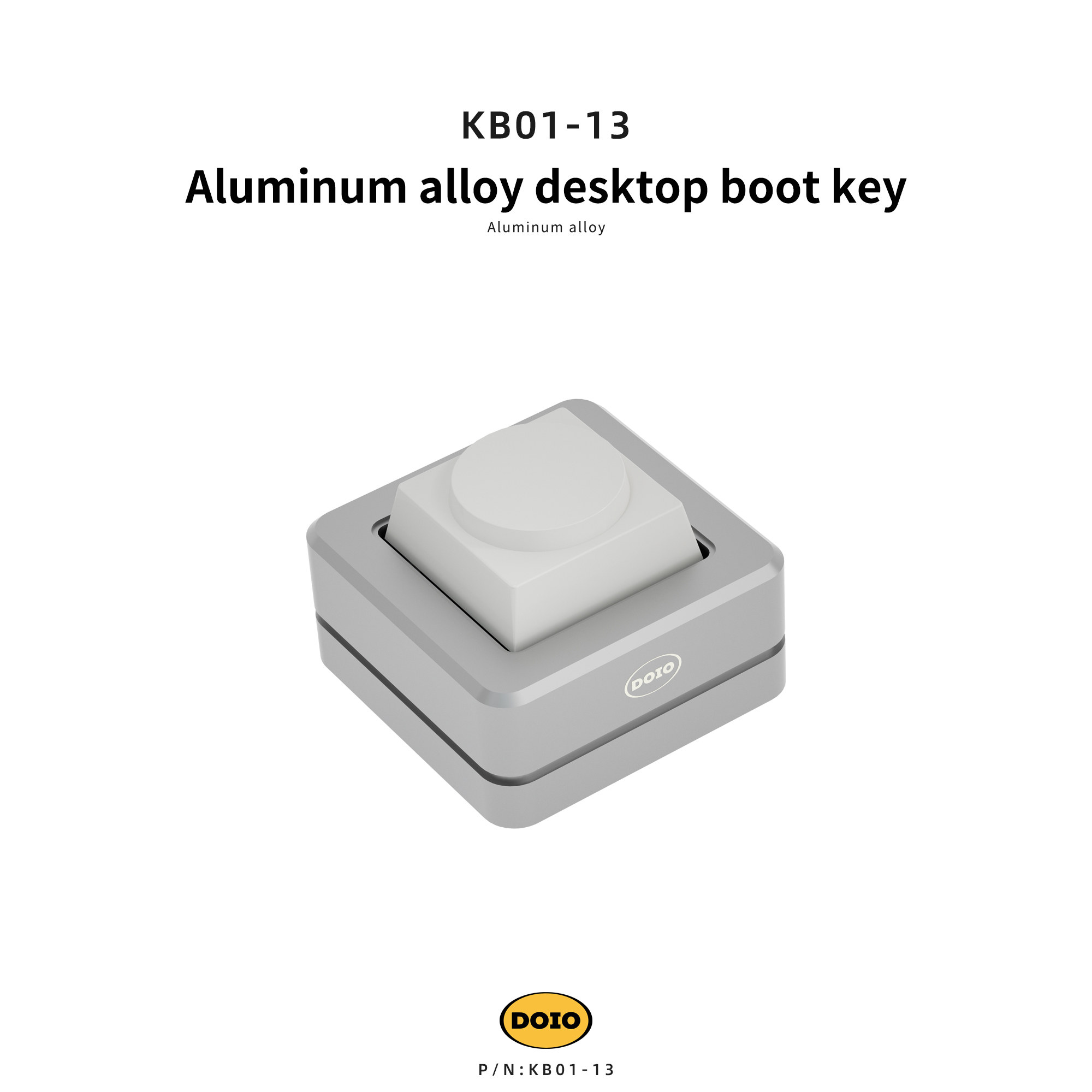 Aluminium alloy Desktop boot key KB01-13