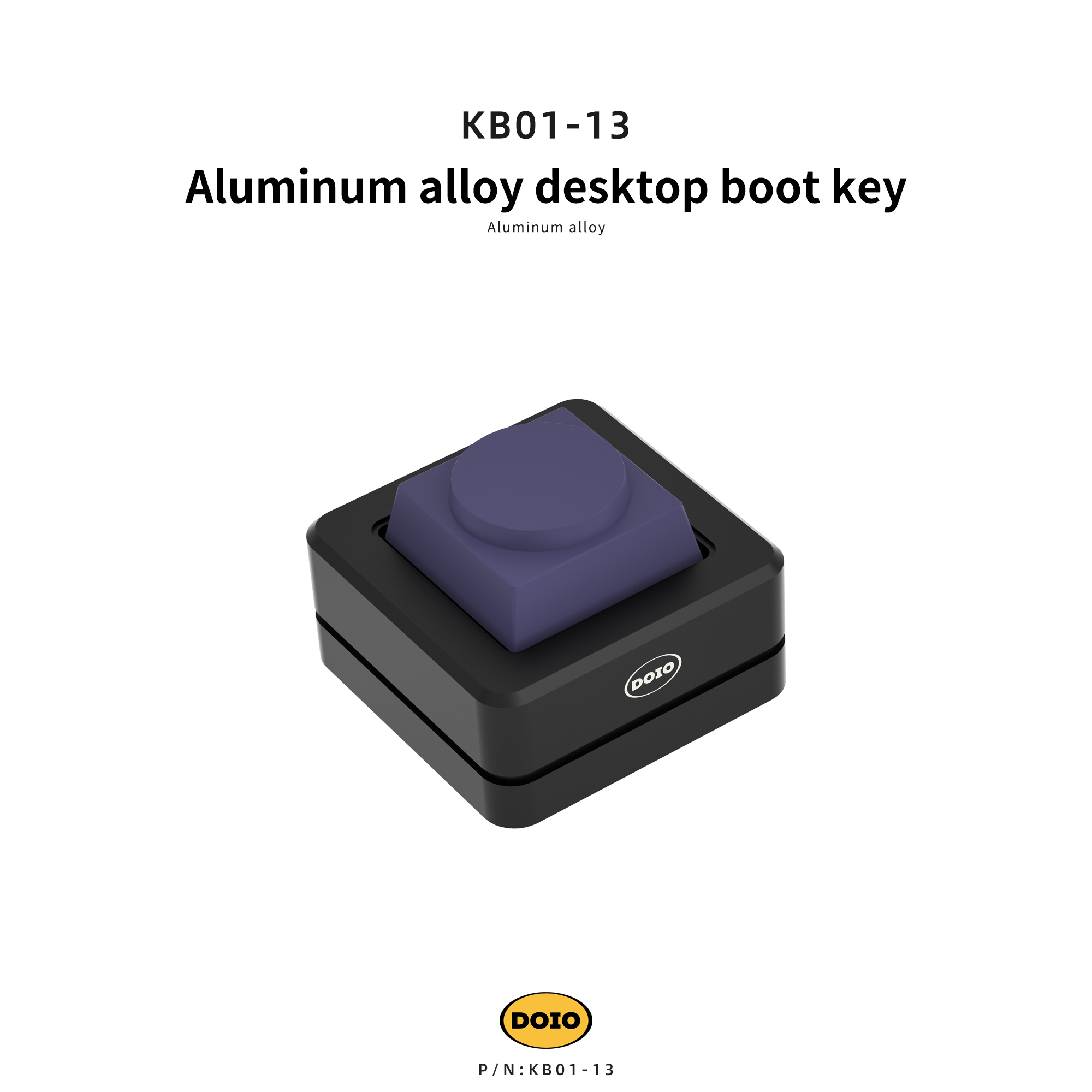 Aluminium alloy Desktop boot key KB01-13